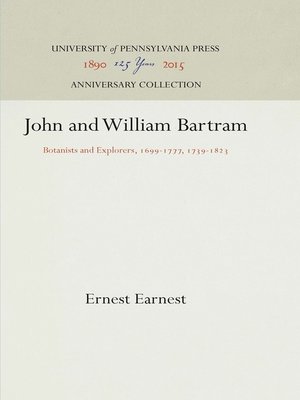 cover image of John and William Bartram